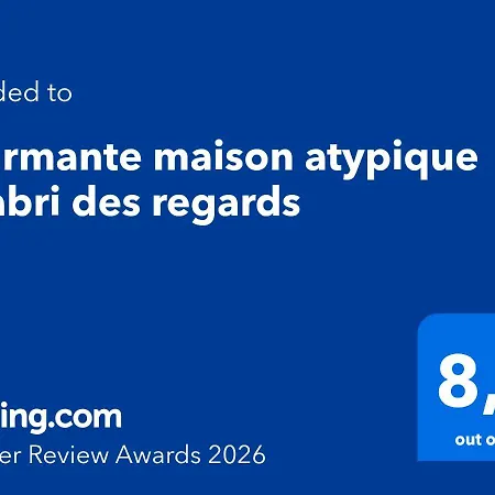 Charmante Maison Atypique A L'abri Des Regards Ferienhaus *